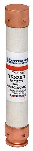 Ferraz Shawmut TRS30R Class RK5 30A Time Delay Fuse