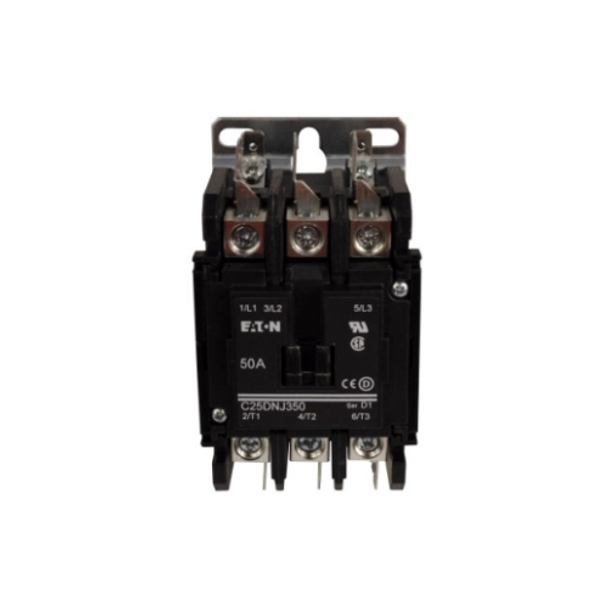 Eaton C25DNJ350T Definite Purpose Contactors Definite Purpose 3P 27A 24V 50/60Hz EA