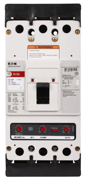 Crouse-Hinds DK3350 Molded Case Breakers (MCCBs) 3P 350A 240V