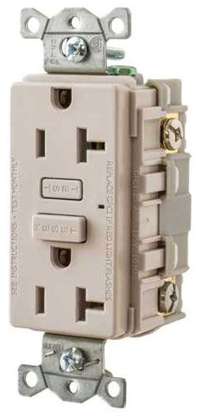 Hubbell GF20LA Outlets