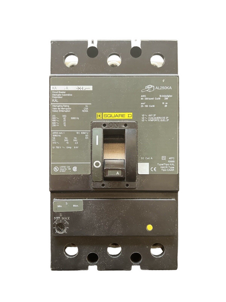 Square D KAL361251380 Molded Case Breakers (MCCBs)
