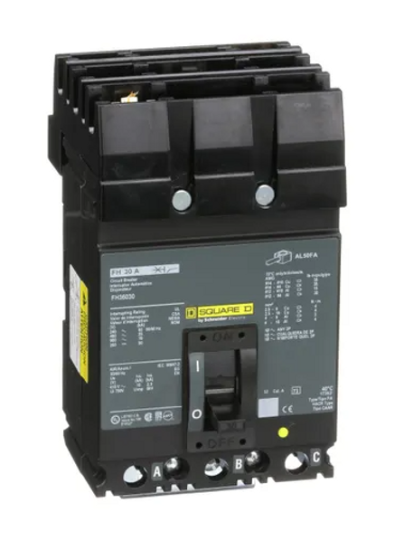 Square D FH36030 Molded Case Breakers (MCCBs)