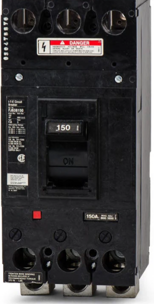 Siemens FJ63B150 Molded Case Breakers (MCCBs) Siemens FJ63B150 Molded Case Breakers (MCCBs)