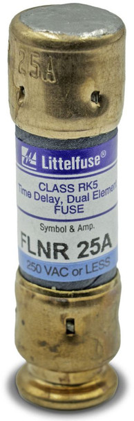 Littelfuse FLNR025 Class RK5 25A 250VAC, 125VDC Ul Power Fuse