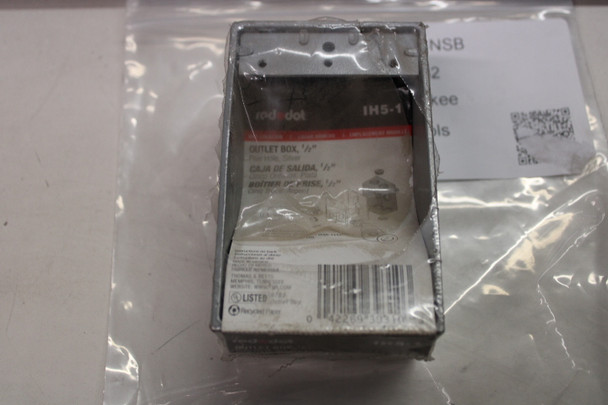 Red Dot IH5-1 Outlet Boxes/Covers/Accessories