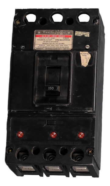 Westinghouse JA3150W Other Circuit Breakers EA