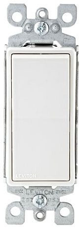 Leviton 56012W Light and Dimmer Switches 15A