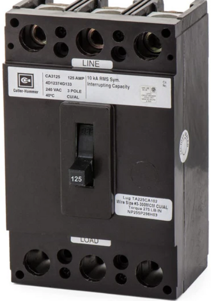 Crouse-Hinds CA3125 Miniature Circuit Breakers (MCBs)