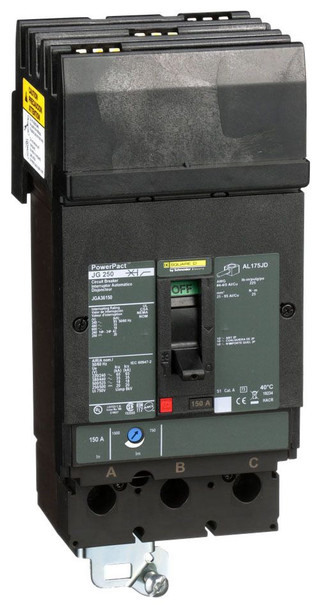 Square D JGA36150 Molded Case Breakers (MCCBs)