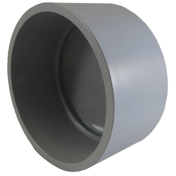 PVC PVC 4-IN-S40 CAP Pipe and Tube EA
