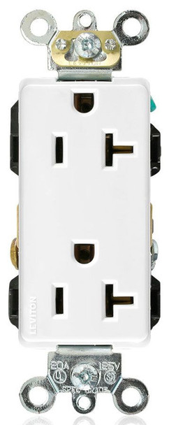 Leviton 16362-W Outlet