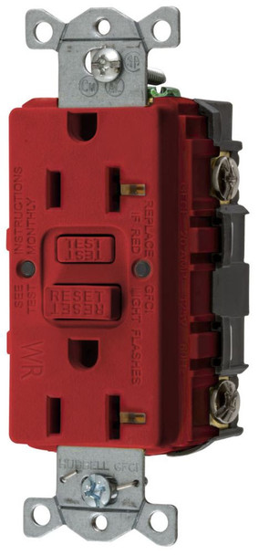 Hubbell GFWRST20R Outlet