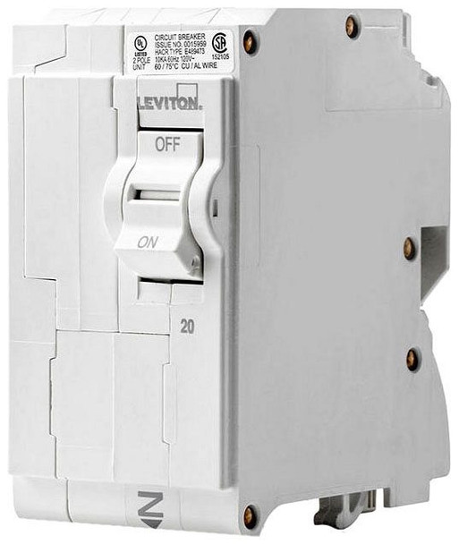 Leviton LB220 Miniature Circuit Breakers (MCBs)