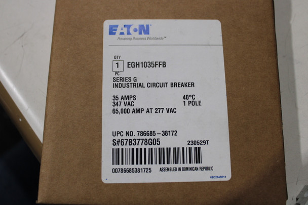 Eaton EGH1035FFB Molded Case Breakers (MCCBs) EA