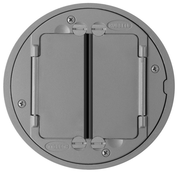 Hubbell S1TFCGY Outlet Boxes/Covers/Accessories EA