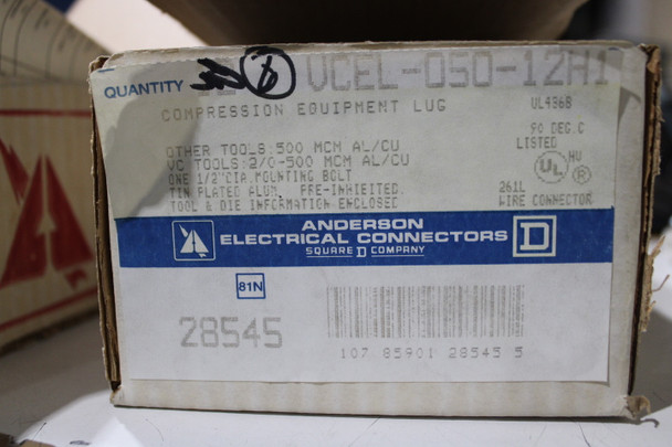 Anderson VCEL-050-12H1 Lugs EA