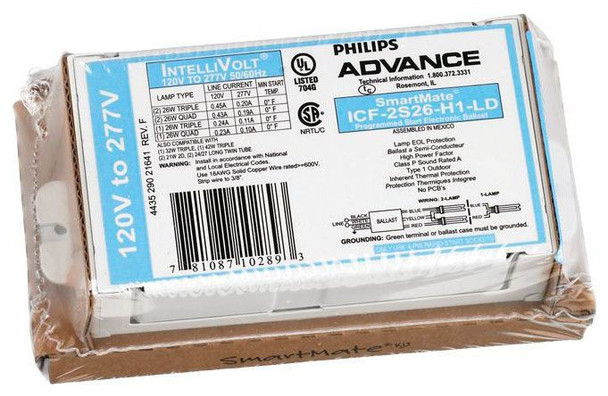 Philips Advance ICF-2S18-H1-LD Bulb/Ballast/Driver Accessories EA