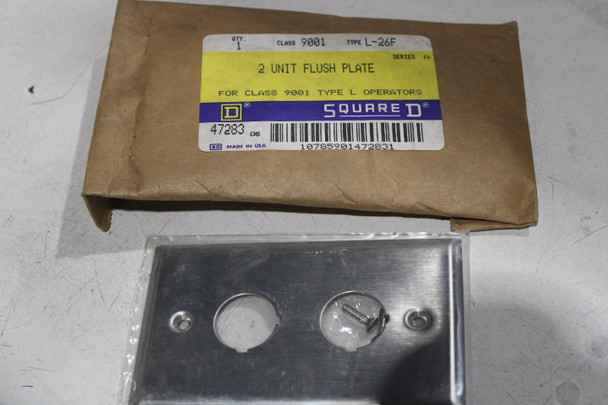 Square D 9001L26F Pressure Switches EA