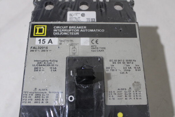 Square D FAL32015 Other Circuit Breakers EA