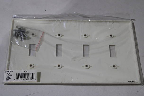 Cooper PJ4A-SP-L Wallplates and Switch Accessories EA