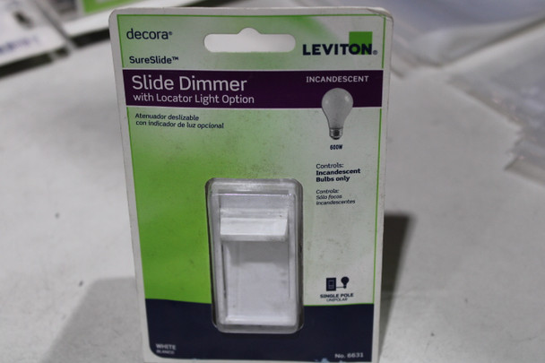 Leviton 6631-LW Light and Dimmer Switches EA