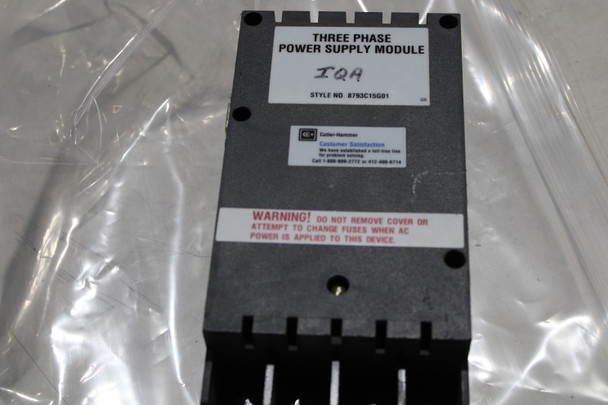 Cutler-Hammer 8793C15G01 Other Power Supplies EA