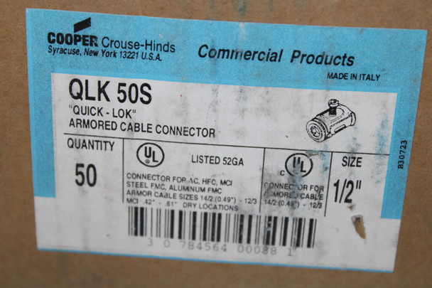 Eaton QLK50S Cord and Cable Fittings 50BOX