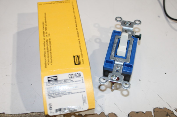 Hubbell CS315OW Light and Dimmer Switches EA