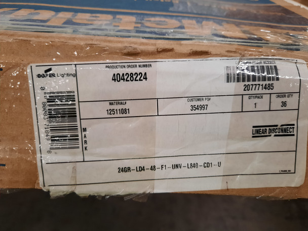 Cooper 24GR-LD4-64-F1-UNV-L840-CD1-U Other Lighting Fixtures/Trim/Accessories 10V EA