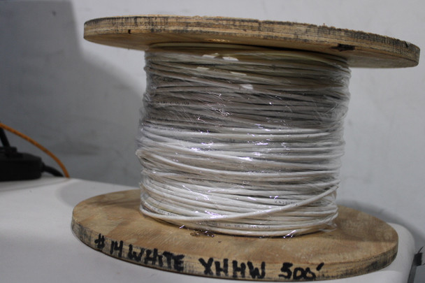 Houston Wire & Cable 14AWG/1C/XHHW-2/WHITE/500FT Other Electrical Wire/Cable/Cord EA