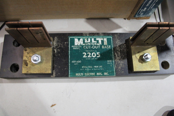 Multi Union 2205 Fuse Blocks and Holders