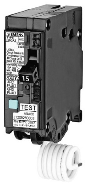 Siemens Q115DFN Miniature Circuit Breakers (MCBs) EA