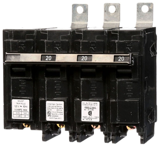 Siemens B320H00S01 Miniature Circuit Breakers (MCBs)