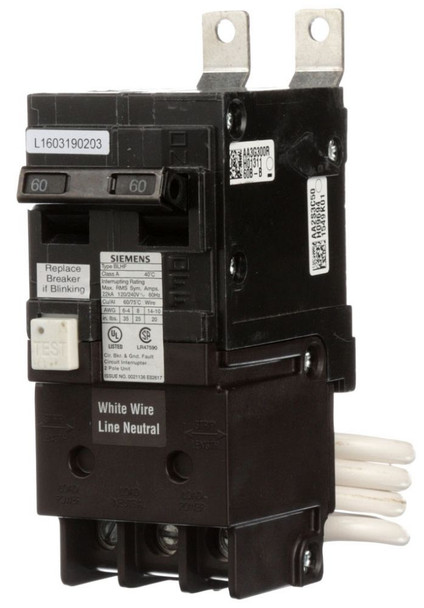 Siemens BF260A Miniature Circuit Breakers (MCBs)