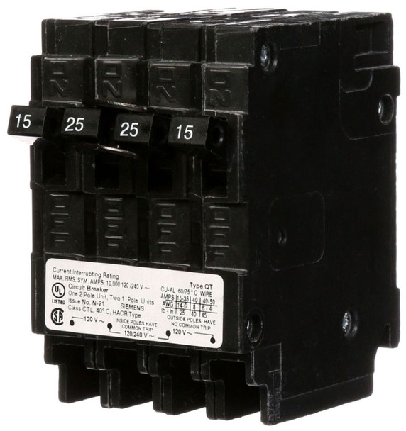 Siemens Q21530CT Miniature Circuit Breakers (MCBs)
