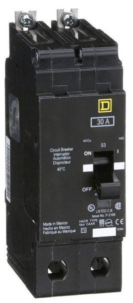 Square D EJB24030 Miniature Circuit Breakers (MCBs)