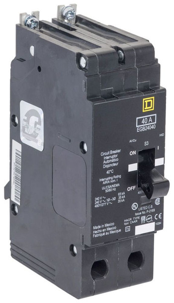 Square D EJB24050 Miniature Circuit Breakers (MCBs)