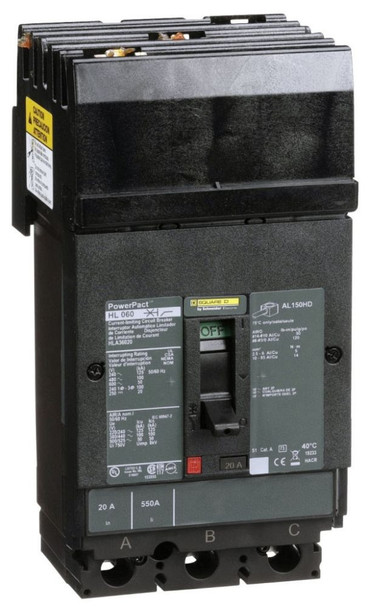 Square D HLA36020 Molded Case Breakers (MCCBs)