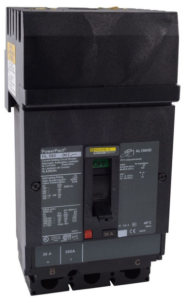 Square D HLA36040 Molded Case Breakers (MCCBs)