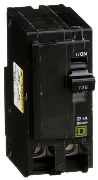 Square D QO2125VH Miniature Circuit Breakers (MCBs)