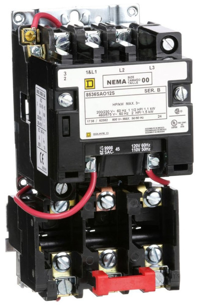 Square D 8536SAO12V02S Non-Combination Starter EA