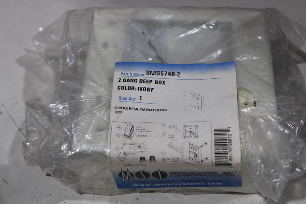 Monosystems SMS5748-2 Outlet Boxes/Covers/Accessories