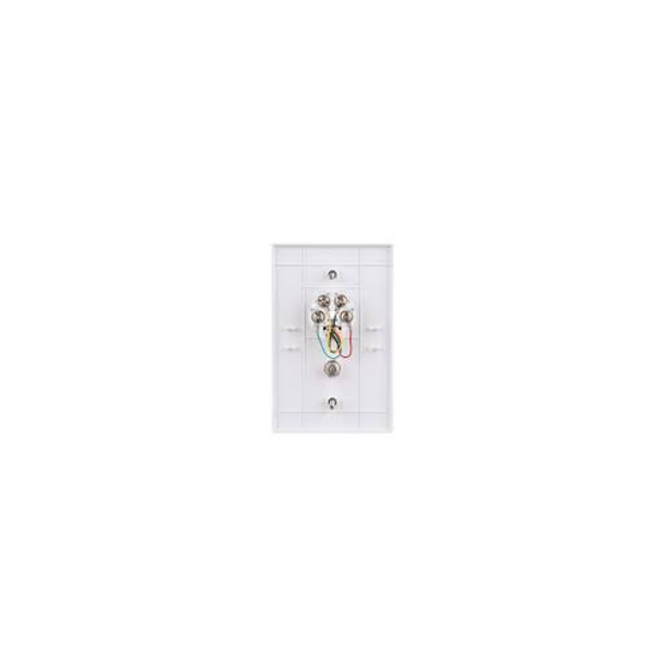 Eaton 3536-4W-F-LW Wallplates and Accessories
