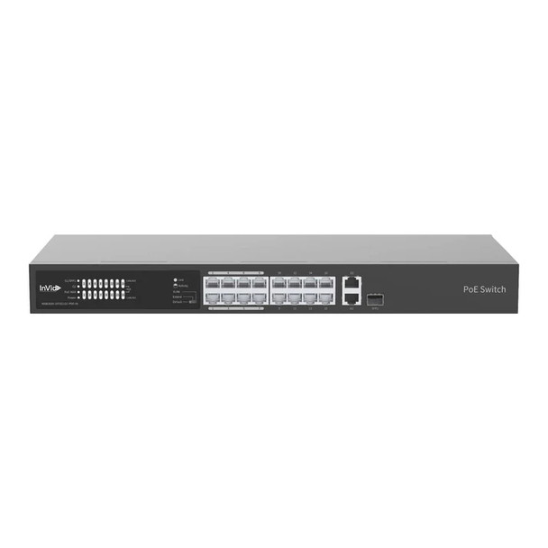 Invid Tech VIS-LRPOE16-2AN Network Hubs