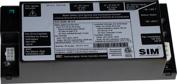 IBC P-271 Ignition Control Components