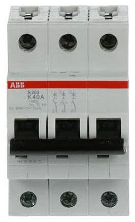 ABB S203-K40 Din Rail Mounted Circuit Breakers