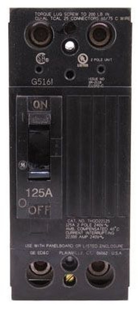 GE THQD22125WL Molded Case Breakers (MCCBs)