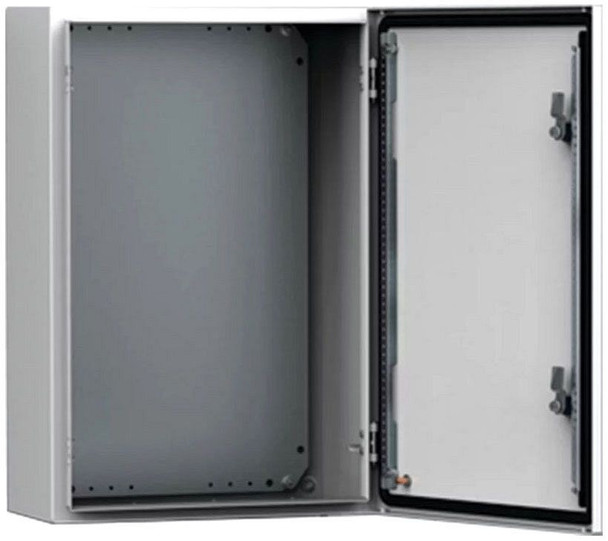 nVent HOFFMAN MAS0406021R5 1-Door, Folded Body NEMA/EEMAC 4/12/13, IP66, IK10 Wall Mount Enclosure