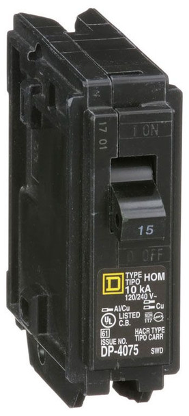 Square D HOM115 Miniature Circuit Breaker