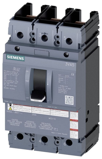 Siemens 3VA5215-1BB31-0AA0 Molded Case Breakers (MCCBs)